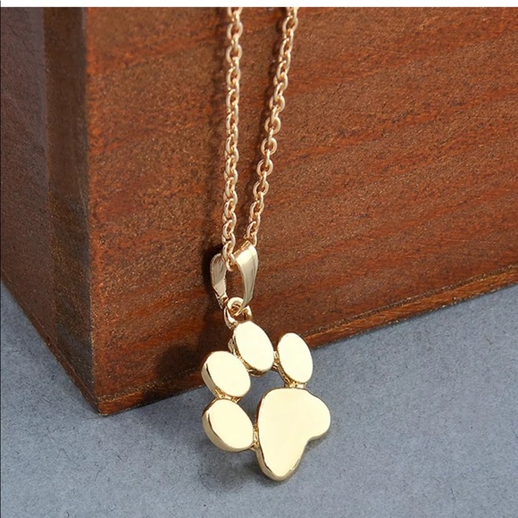 New cute Dog Footprint necklace - Picture 2 of 4